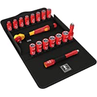 Wera 05004970001 8100 SB VDE 1 Juego de carraca Zyklop- aislado- con palanca de conmutación- con arrastre de 3-8…